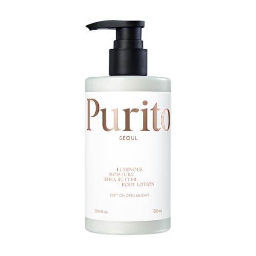 [PURITO SEOUL] Luminous Moisture Shea Butter Body Lotion Cotton Dreamlight 300ml