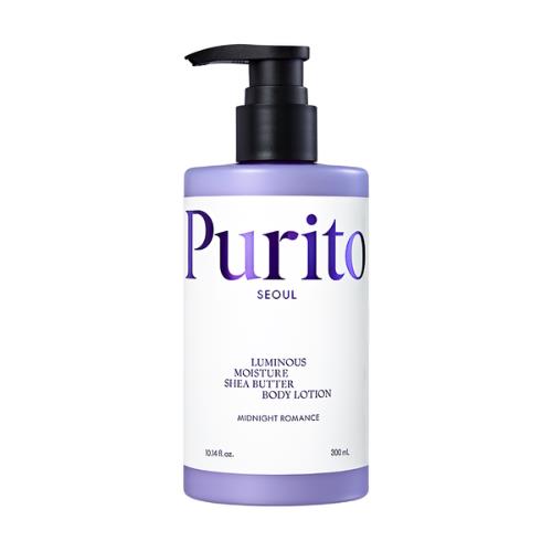 [PURITO SEOUL] Luminous Moisture Shea Butter Body Lotion Midnight Romance 300ml
