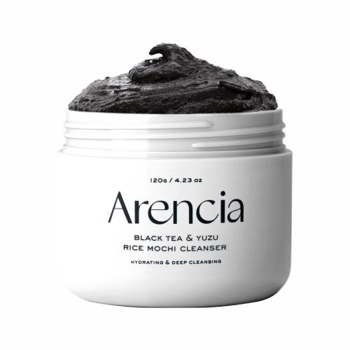 [ARENCIA] Black Tea & Yuzu Rice Mochi Cleanser 120g