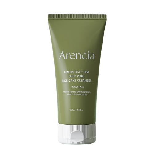 [ARENCIA] Green Tea + LHA Deep Pore Rice Cake Cleanser 150ml