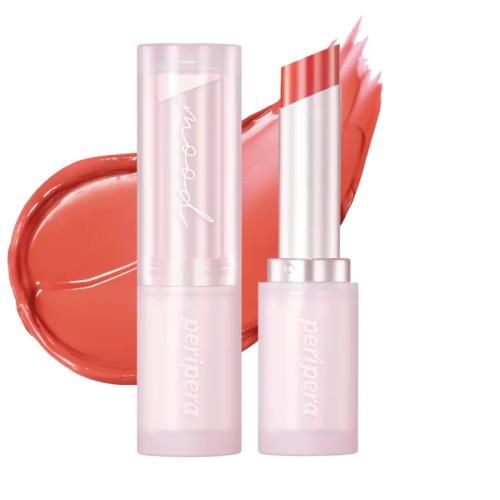 [Peripera] INK MOOD GLOWY BALM 008 SLEEPING CORAL (NIGHT PERI)