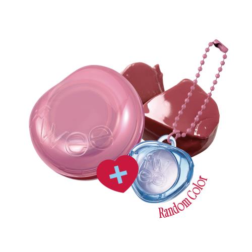 [FWEE] *Keyring* Lip&Cheek Glowy Jelly Pot JS01 Rosy Glaze 4g
