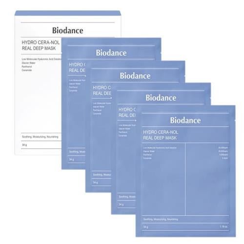 [BIODANCE] Hydro Cera-nol Real Deep Mask 1Box (34g*4ea)