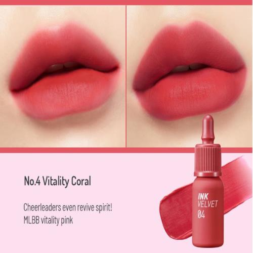 [Peripera] New Ink The Velvet (AD) 4g #04 VITALITY CORAL