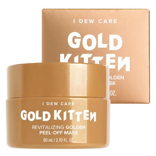 [I DEW CARE] GOLD KITTEN REVITALIZING GOLDEN PEEL-OFF MASK 80ml
