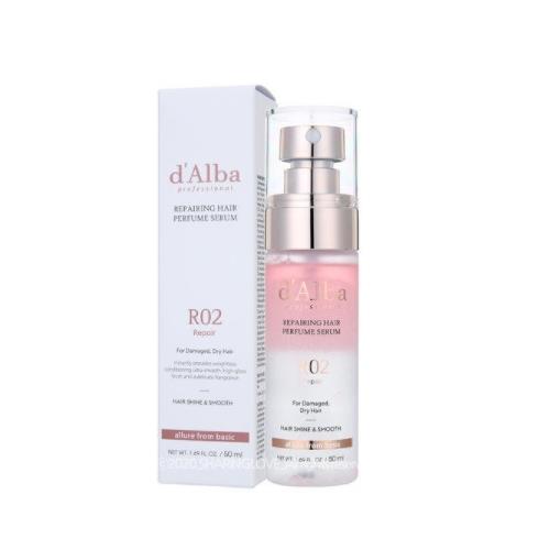 [d'Alba] Professional Repairing Hair Perfume Serum_Rose freesia 50ml