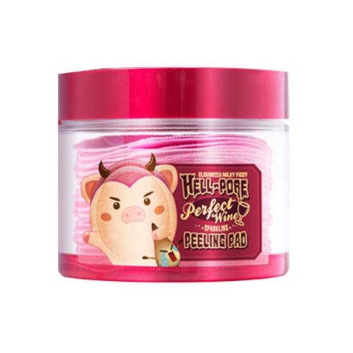 [Elizavecca] (Renew) Hell-pore Perfect Wine Sparkling Peeling Pad 30pcs