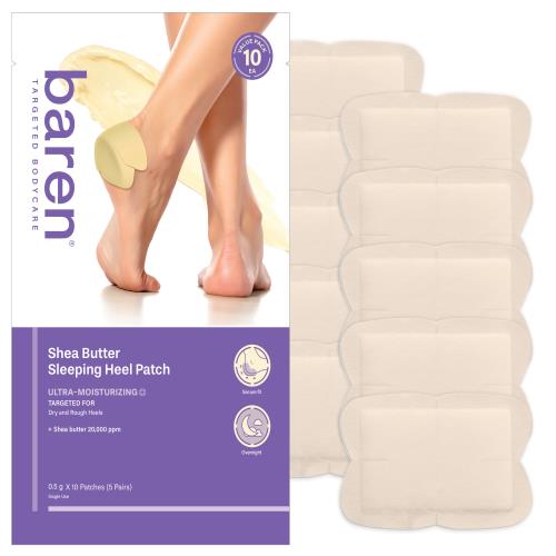 [BAREN] (Renew) Shea Butter Sleeping Heel Patch (10ea)